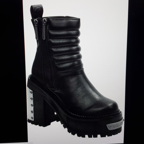 Killstar Shoes - Renegade Moto Boots